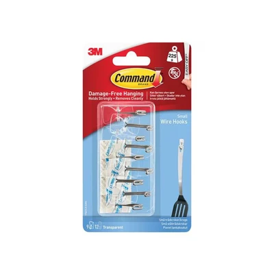 Image of Command Strips 17067CLR VP Clear Wire Hooks