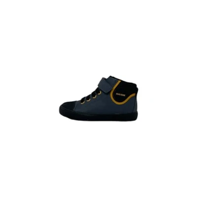 Image of Geox Baby Gisli Boy B Sneaker, Avio Yellow, 5 UK Child
