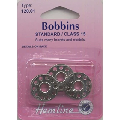 Image of Hemline Madeira Class 15 Metal Bobbins