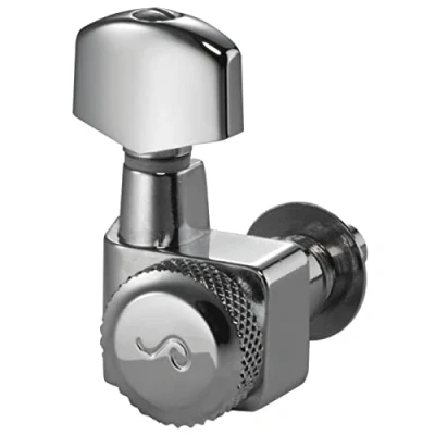 Image of Schaller Original F Series Standard + Locking 6l SMB SL Machine Head Set, chrome