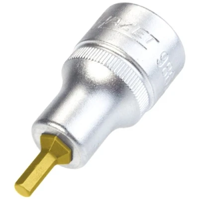 Image of HAZET 986A 5/32 Hexagon Profile Screwdriver Socket CVD Tin Coated