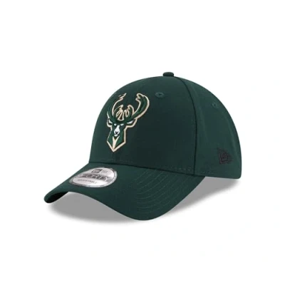 Image of New Era Milwaukee Bucks NBA The League 9Forty Adjustable Cap Green