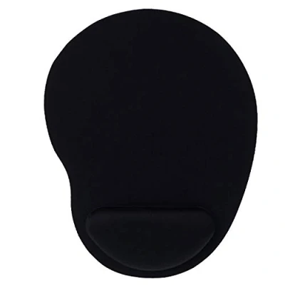 Image of Yjcnelcr Ergonomic Pad With Wrist Support Gaming Mat Gel Rest Easy Typing &amp; For Home Office Mousepad Desk Large