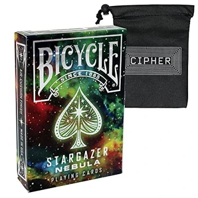 Image of Bicycle Stargazer Nebula Playing Cards Includes Cipher Card Bag