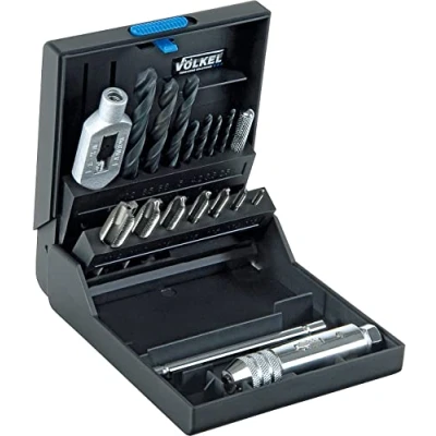 Image of Völkel, 47605 , Short Machine Taps Set P.K.25, DIN Standard, HSS E, 3 12