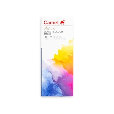 Image of Camlin Kokuyo Artist&#039;s Water Color 20Ml Each, 12 Shades