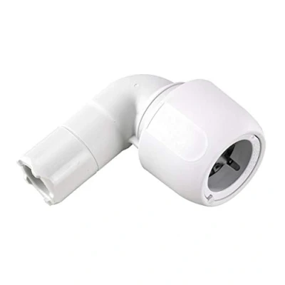 Image of Hep2O 90 Degree Spigot Elbow Single Socket White 22mm HD4/22W