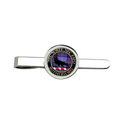 Image of Rutherford Scottish Clan Tie Clip