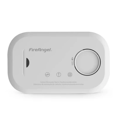 Image of FireAngel Carbon Monoxide Alarm and Detector FA6813 10 Year Sensor Life CO for Home with AA Batteries Travel, Portable Monitor Test Button