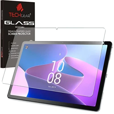 Image of TECHGEAR Anti Glare Screen Protector Compatible with Lenovo Tab M10 Plus 3rd Gen 2022 (10.6 Inch screen) TB125 / TB128 MATTE Glass Edition Genuine Tempered Guard Cover