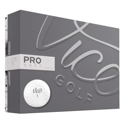 Image of Vice Golf Pro Soft White Balls