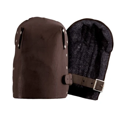Image of Kuny&#039;s KP 299 Heavy Duty Leather Thick Felt Knee Pads KUNKP299