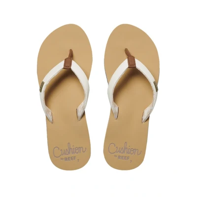 Image of Reef Women&#039;s Cushion Sands Flip Flop, Cloud, 4.5 UK