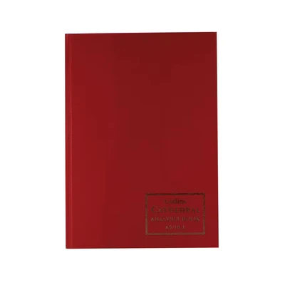 Image of Collins Debden Ltd 060416 69 Series Cathedral A4 Analysis Book 10 Cash Columns 96 Pages Red