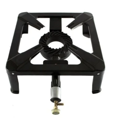 Image of burner cooker Cast Iron Large Gas LPG Boiling Ring Restaurant Catering New