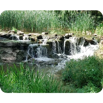 Image of Waterfall Glass Worktop Saver/Protector Cutting Board by Pearl (50 x 40cm)