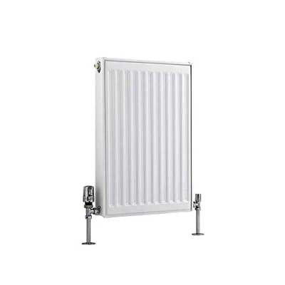 Image of Milano Compact White Type 11 Horizontal Single Panel Convector Radiator 600mm x 400mm