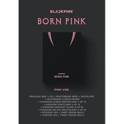 Image of YG WORKS BLACKPINK 2nd ALBUM BORN PINK [PINK Ver.] _Package Box set (Referring to the bullet point), Medium