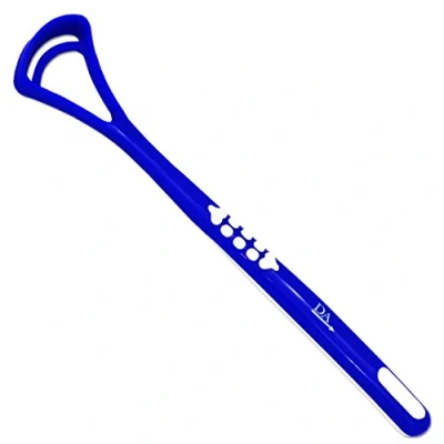 Image of 1 x Tongue Scraper Cleaner (Dark Blue)