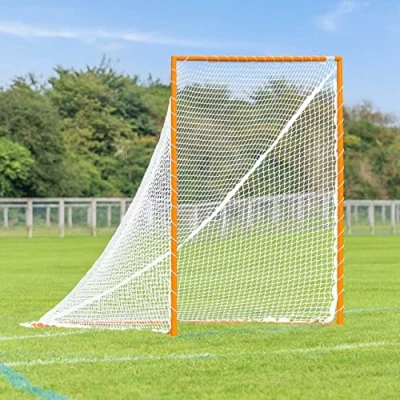 Image of FORZA Lacrosse Goalposts [Regulation] 6ft x Competition Goal &amp; Net (6mm Twine, Single Net)