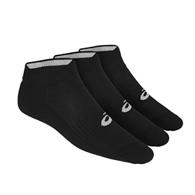 Image of Asics PED SOCK 3 PACK Trainer socks, Size: 5.5 8, Black