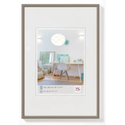 Image of walther Design Picture Frame Steel 18 x 24 cm New Lifestyle Plastic KV824D