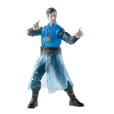 Image of Hasbro Marvel Legends Series Doctor Strange 15 CM Collectible Astral Form Cinematic Universe Action Figure Toy, 2 Accessories and Build A Parts