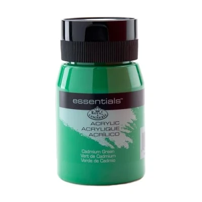 Image of Royal &amp; Langnickel RAA 5117 Essentials 500ml Acrylic Paint Cadmium Green