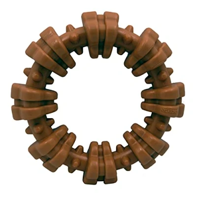 Image of Nylabone Power Chew Textured Dog Ring Toy Flavor Medley X Large/Souper (1 Count)