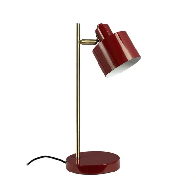 Image of DybergLarsen Ocean Table Lamp Dark Red/Brass