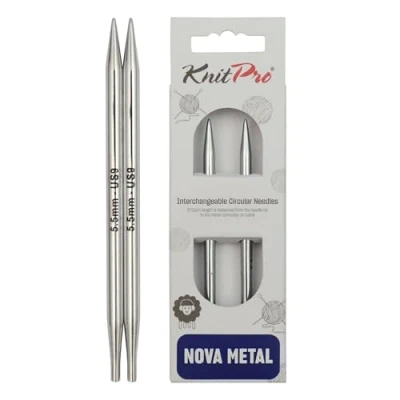 Image of KnitPro Nova Metal interch. needle tips spec. 5.50mm 3pcs
