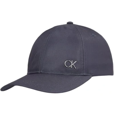 Image of Calvin Klein Men&#039;s Ck Saffiano Metal Bb Cap K50k511762 Cap, Blue (Calvin Navy), One Size