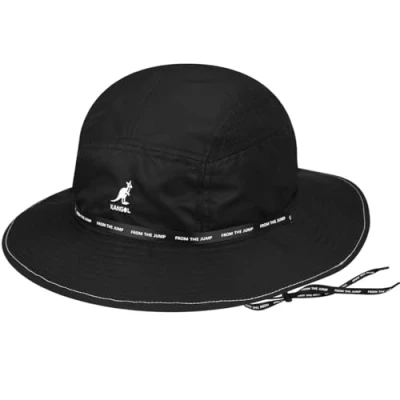 Image of Kangol from The Jump Bucket Cloth Hat Summer (L (58 59 cm) Black)