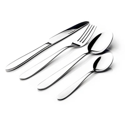 Image of Sabichi Arch 16pc Cutlery Set, Stainless Steel, Silver, 6.3 x 20 27 cm