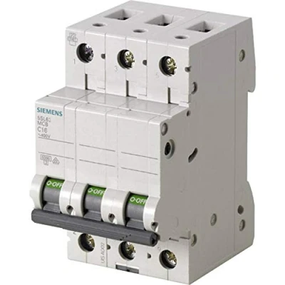 Image of Siemens 5SL63206 Circuit Breaker 6kA B20 3P in 3TE 400V, MCB,