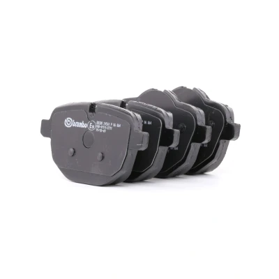 Image of 2456870, 34206877648, 34206879857, 34212449288, 34212456869 Brake pad set BREMBO P 06 064 BMW: X4, 5 Saloon, Touring