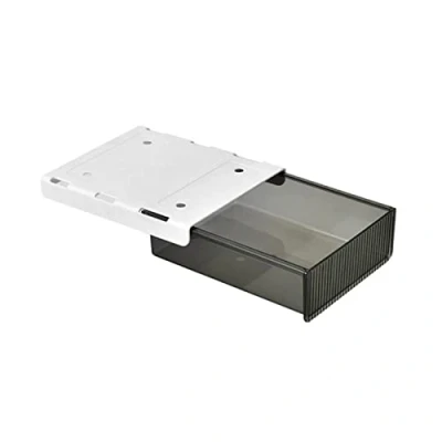 Image of Linsition Under Desk Storage Drawers Hiddens Mounted Drawer Attachable Slide out Self Adhesive
