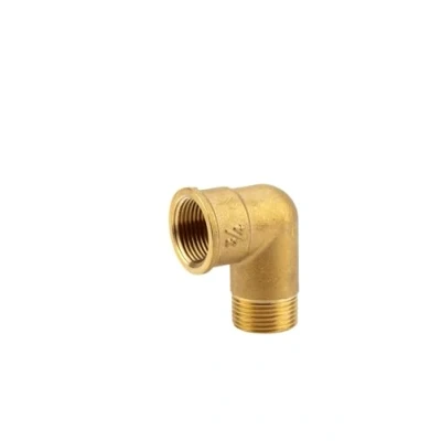 Image of GARDENA Brass angle with internal and external Threads: Elbow 26.5 mm (3/4 &quot;) Thread, For changing The direction Of Pipes / Hoses (7283 20)