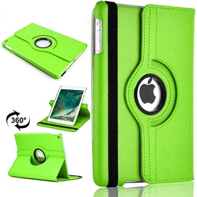 Image of 360 Rotate Case For iPad Mini 1, 2 &amp; 3 Leather Stand Folio Cover (Green)