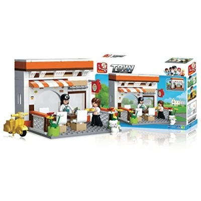 Image of Sluban SlubanM38 B0567 Restaurant Building Bricks Set