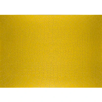 Image of Ravensburger 12000047 Krypt Gold 631 pieces jigsaw puzzle for adults and kids age 12 years up, monochrome puzzle, difficult