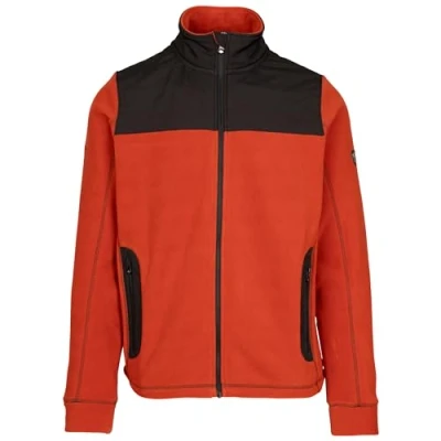 Image of Trespass Mens Fleece Jacket with Full Zip Walking Casual At200 Cowesby