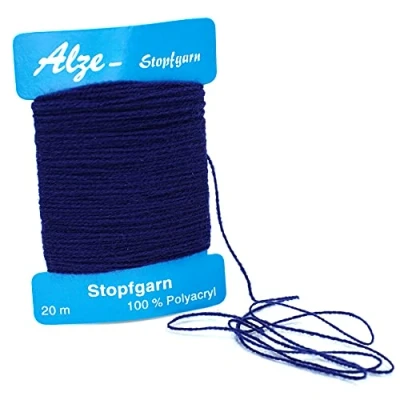 Image of Trimz Darning Wool, Navy, 1x20m