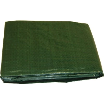 Image of Highlander P.E Groundsheet Olive, 6X8 Inch