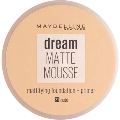 Image of Maybelline Dream Matte Mousse Foundation 02 Fair Beige 7ml