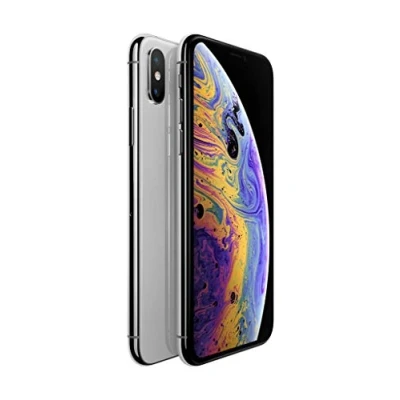Image of Apple iPhone XS, 256GB, Silver (Renewed)