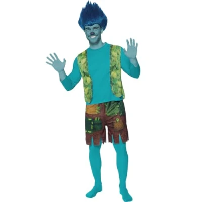 Image of Funidelia Branch Costume Trolls 3 for man Cartoons, Trolls, Films &amp; Series adults accessory fancy dress props Halloween, carnival parties Size L XL Blue