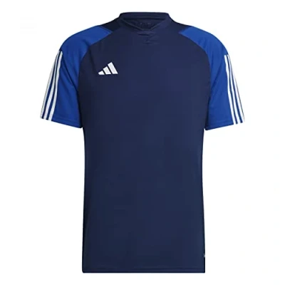 Image of adidas Men&#039;s Tiro 23 Competition Jersey (Short Sleeve), Team Navy Blue 2, L