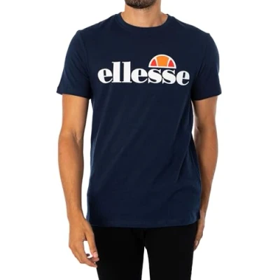 Image of Ellesse Mens Sl Prado Tee T shirt, Navy, M EU