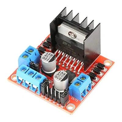 Image of Akozon Stepper Motor Driver, Bridge Driver Board Module 1pc L298N H for Smart Car Robot